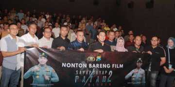Polres Blitar Gelar Nobar film Sayap – Sayap Patah