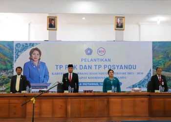 Bupati Lantik TP. PKK dan TP. Posyandu Kab.Humbahas