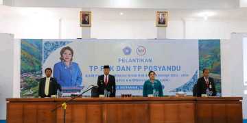 Bupati Lantik TP. PKK dan TP. Posyandu Kab.Humbahas