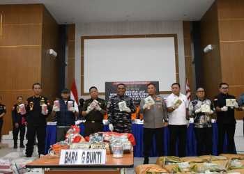 Implementasikan Asta Cita, TNI AL Gagalkan Penyelundupan Narkotika Berjumlah Fantastis