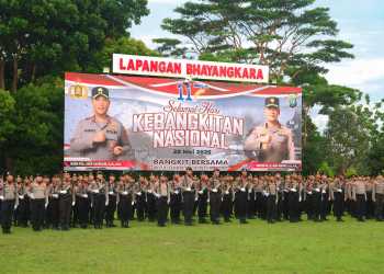 Wakapolda Kepri Pimpin Upacara Hari Kebangkitan Nasional