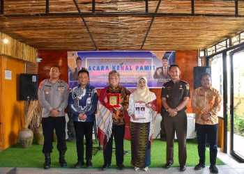 Bupati Bersama Kapolres dan Kajari Humbahas Hadiri Pisah Sambut Kepala BPN