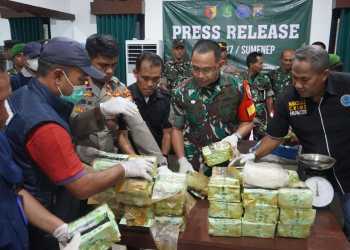 Dandim Letkol Yoyok Wahyudi Ungkap Penemuan Sabu-Sabu Seberat 35 Kilogram