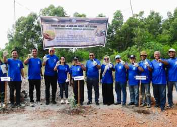 Peduli Lingkungan Hidup, GAMKI Batam Tanam 100 Pohon