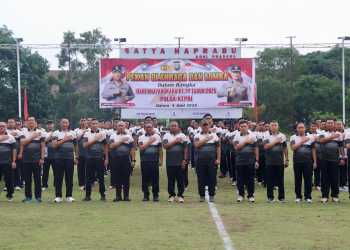 Polda Kepri Gelar Upacara Pembukaan Pekan Olahraga dan Lomba Dalam Rangka Hari Bhayangkara Ke-79 Tahun 2025