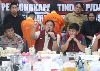 Ditresnarkoba Polda Kepri Berhasil Amankan 2 Tersangka: Bongkar Laboratorium Mini Narkoba Di Apartemen Mewah