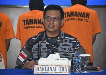 TNI AL Gagalkan Penyelundupan 4,5 Kg Sabu Di Perairan Asahan