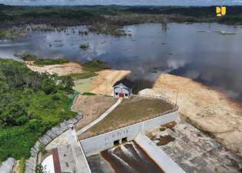 Optimalkan Irigasi 1.200 Hektare, Bendungan Marangkayu Siap Dukung Swasembada Pangan