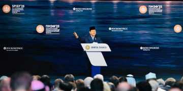 Presiden Prabowo Paparkan Ekonomi Indonesia di SPIEF 2025