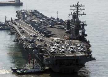 Viral, Kapal Induk AS Melintas di Perairan Republik Indonesia