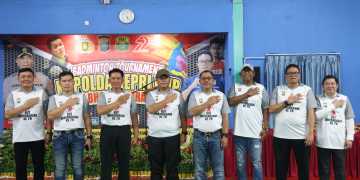 Sambut Hari Bhayangkara ke -79 Tahun 2025: Polda Kepri Gelar Turnamen Badminton