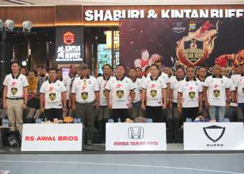 Kapolda Kepri Resmi Buka Turnamen Bola Basket 3×3 Peringatan Hari Bhayangkara Ke-79