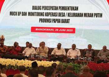 Koperasi Merah Putih Akan Ciptakan 16 Ribu Lapangan Kerja di Papua Barat