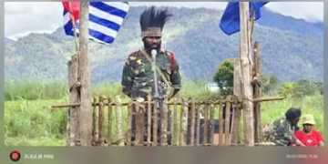 Peringati Proklamasi 1 Juli 1971, Tentara Papua Merdeka Gelar Upacara