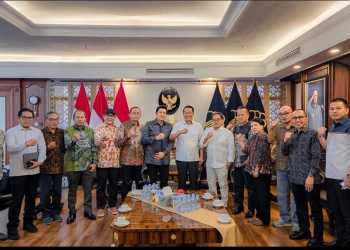 Temui Menkum dan Kapuspen TNI : Pemerintah Dukung Kongres Persatuan PWI