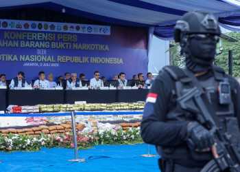 Musnahkan Narkotika di Kp. Boncos, BNN Nyatakan Perang Terbuka Terhadap  Narkoba