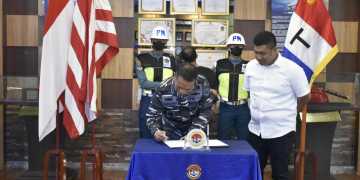 TNI AL  Amankan Tersangka Pembawa Narkoba Jenis Sabu di Pelabuhan Rakyat Sagulung  Batam