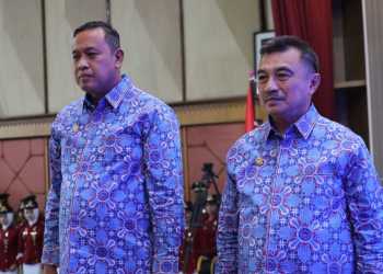 Tri Adhianto dan Harris Bobihoe Resmi Di Kukuhkan Sebagai Ketua dan Wakil Ketua Dewan Pembina DPK IKAPTK Kota Bekasi.