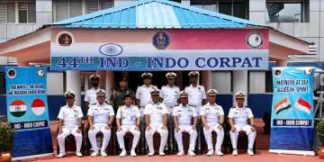 Partners AT SEA ALLIES IN Spirit, TNI AL Bersama Angkatan Laut India Resmi Gelar Patkor Indindo 44/25