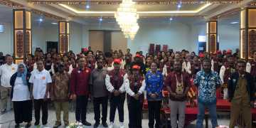 Ratusan Mahasiswa Hukum KKN di Tiga Lokasi di Papua Barat