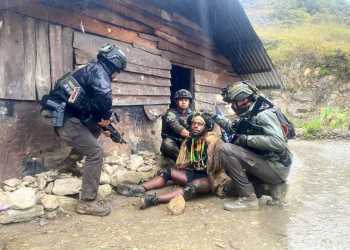 Satu Anggota Kelompok Bersenjata di Puncak Jaya Papua Ditangkap