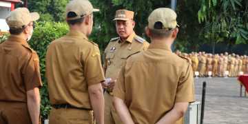 Terapkan Disiplin Apel Pagi, Wali Kota : Pukul 07.15 WIB, Pegawai Sudah Rapi di Lapangan”
