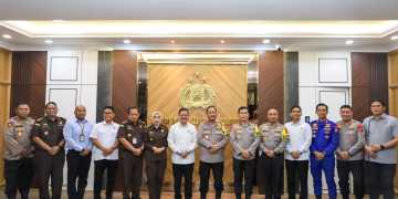 Irjen Pol Asep Safrudin Kapolda Kepri Terima Kunjungan Silaturahmi Kepala Kejaksaan Tinggi Kepri