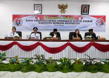 Puncak Perayaan HUT ke-22 Humbahas Diawali Dengan Paripurna DPRD