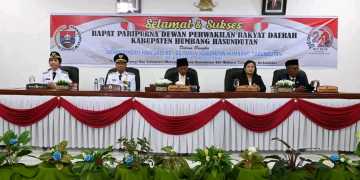Puncak Perayaan HUT ke-22 Humbahas Diawali Dengan Paripurna DPRD