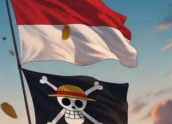 Bendera One Piece Berkibar di Berbagai Daerah Menjelang 17 Agustus 2025