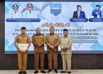 Bupati Manokwari Harap Plt Sekda ‘Baru’ Jaga Ritme Birokrasi