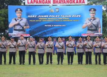 Polda Kepri Gelar Upacara Hari Juang Polri 2025, Kapolda: Semangat Pengabdian Tanpa Batas