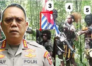 Enam Terduga Pelaku Pembunuhan Dua Anggota Brimob di Nabire Ditangkap