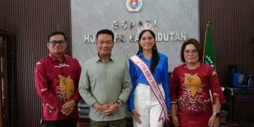 Langka Gemilang Putri Remaja Sumut 2025, Mohon Restu Bupati Humbahas Untuk Menginspirasi