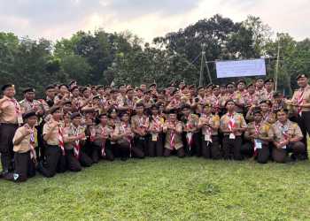 Hadiri Festival Pramuka, Wawali Harris Bobihoe Ingin Pramuka Lahirkan Generasi Tangguh Dan Optimis Melihat Masa Depan