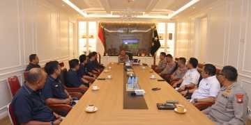 Kapolda Kepri Terima Audiensi Kepala Kanwil DJP Kepulauan Riau