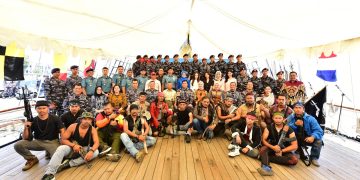Based On True Story, TNI AL Gelar Take Scene Pertama Film “The Hostage’s Hero” di KRI Dewaruci