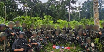 Prajurit Marinir TNI AL Berhasil Merebut Markas Separatis OPM di Papua Barat Daya