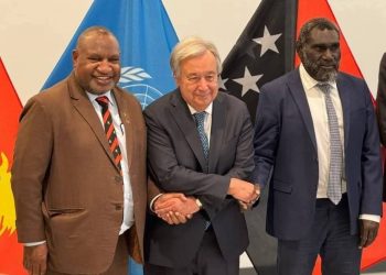 Sekjend PBB Berpidato di Parlemen Nasional PNG