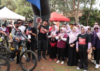 Ketua KORMI Kota Bekasi Buka Acara Fun Fest One for All dan Fun Bike di Kecamatan Jatisampurna