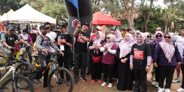 Ketua KORMI Kota Bekasi Buka Acara Fun Fest One for All dan Fun Bike di Kecamatan Jatisampurna