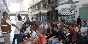 Sat Gas TPPO Kepri Laksanakan Trauma Healing Kepada Pekerja Migran Indonesia (PMI) yang Dideportasi dari Malaysia Melalui  Pelabuhan Batam Center Kota Batam