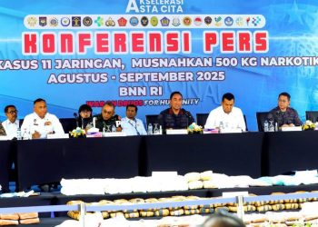 18 Hari Operasi, 11 Titik dan Jaringan Narkotika Diungkap