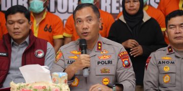 Kapolda Kepri Pimpin Konferensi Pers Ungkap Kasus Narkotika Periode Agustus – September 2025