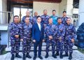 Dampingi Wakil Presiden RI, Satgas Port Visit TNI AL Temui Diaspora Indonesia di Papua Nugini