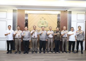 Kapolda Kepri Terima Kunjungan Silaturahmi Kepala Badan Karantina Provinsi Kepri