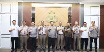 Kapolda Kepri Terima Kunjungan Silaturahmi Kepala Badan Karantina Provinsi Kepri