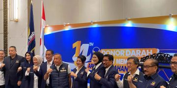 Rayakan HUT ke-14, NasDem Gelar Donor Darah Serentak di Seluruh Indonesia
