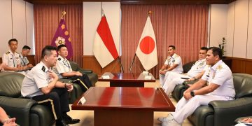 Perkuat Kerjasama Bilateral, Kasal Laksanakan Pertemuan Dengan Sejumlah Pejabat di Tokyo, Jepang