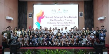 Kemenpora RI Buka Pre-Departure Training Pertukaran Pemuda Antar Negara 2025